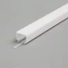 LED profil fedél  "E7" klikk opál