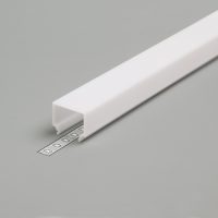 LED profil fedél  "E7" klikk opál