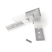 LED profil LINEA20 eloxált ALU sarokidom 60°