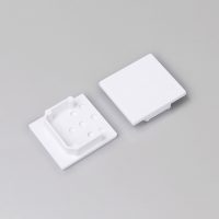 LED profil LINEA20 végzáró fehér