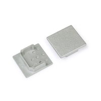 LED profil LINEA20 végzáró ezüst