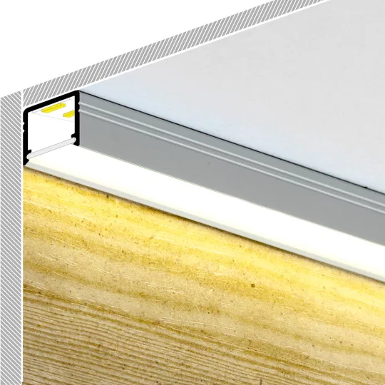 Topmet SMART10 LED profil eloxált aluminium változatban
