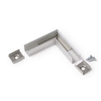 LED profil SMART10 eloxált alu sarokidom 90°