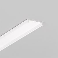 Topmet FIX16 fedél nélküli LED profil festett fehér színben