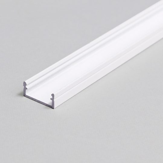 Topmet BEGTON12 LED profil festett fehér színben