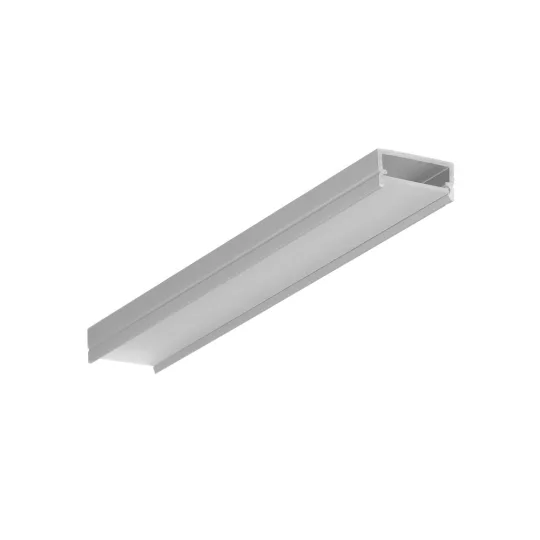 Topmet BEGTON12 LED profil natur aluminium változatban 4 méteres szálban
