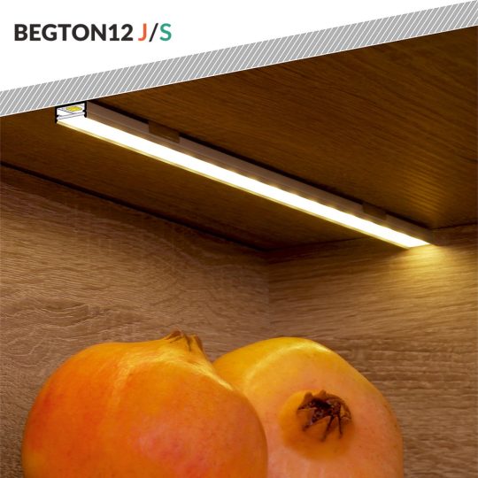 Topmet BEGTON12 LED profil eloxált aluminium 4000mm