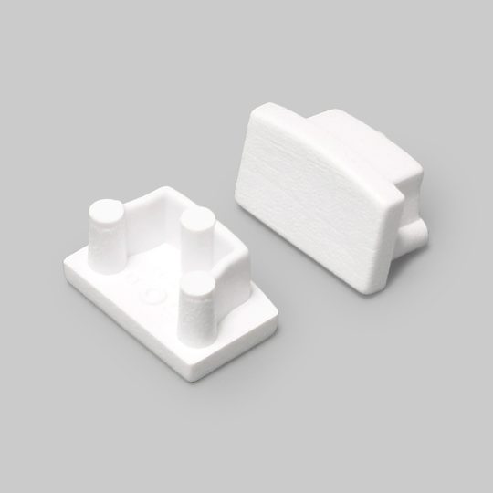 LED profil BEGTON12 "C" végzáró fehér