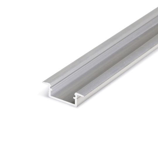 Topmet BEGTIN12 süllyeszthető LED profil natur aluminium változatban