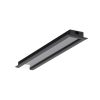 Topmet BEGTIN12 süllyeszthető LED profil fekete színben