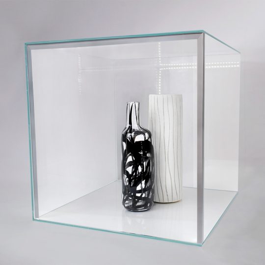 Topmet CABI12 sarokba illeszthető LED profil fekete színben