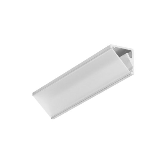 Topmet CABI12 sarokba illeszthető LED profil fekete színben 4 méteres szálban