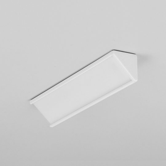 Topmet CABI12 sarokba illeszthető LED profil festett fehér színben 4 méteres szálban