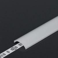 LED profil fedél "D1" klikk opál
