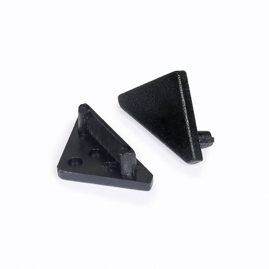 LED profil CABI12E végzáró fekete