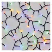   EMOS LED karácsonyi fényfüzér – süni, 6 m, kültéri és beltéri, többszínű, időzítő