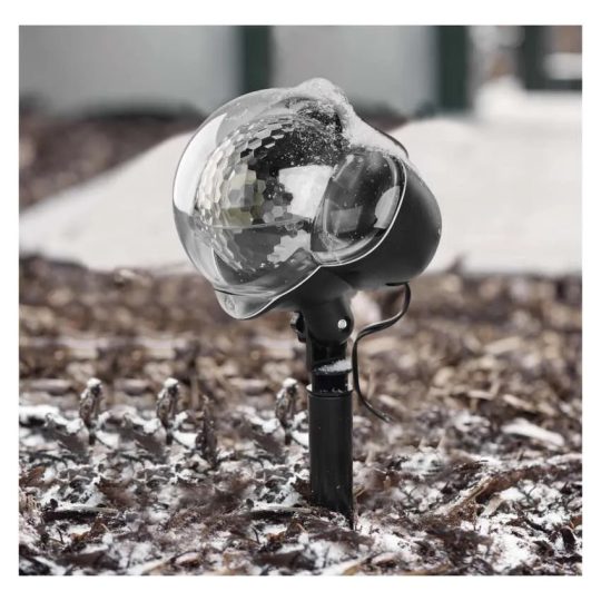 EMOS LED dekoráció projektor - csillagok, kültéri és beltéri, meleg/hideg fehér