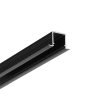 Topmet SMART-IN10 süllyeszthető LED profil fekete színben 4 méteres szálban