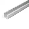 Topmet LINEA-IN20 gipszkarton LED profil natur aluminium változatban