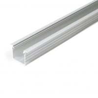 Topmet LINEA-IN20 gipszkarton LED profil natur aluminium változatban 4 méteres szálban