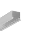 Topmet LINEA-IN20 gipszkarton LED profil natur aluminium változatban