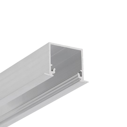 Topmet LINEA-IN20 gipszkarton LED profil natur aluminium változatban 4 méteres szálban