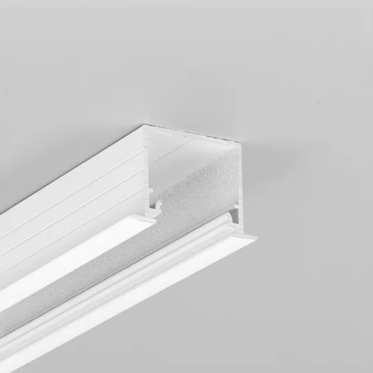 LED profil LINEA-IN20 EE7F/U7 süllyesztett fehér 3000mm