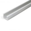 Topmet LINEA-IN20 gipszkarton LED profil eloxált aluminium változatban