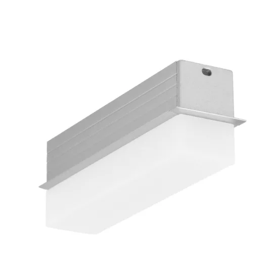 LED profil LINEA-IN20 EE7F/U7 süllyesztett eloxált 4000mm