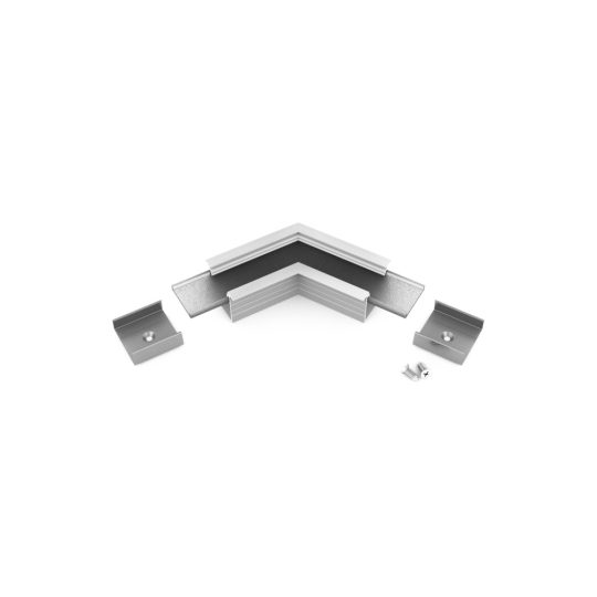 LED profil LINEA-IN20 eloxált sarokidom 120°