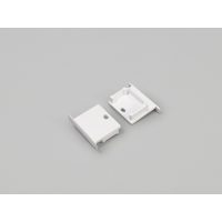 LED profil LINEA-IN20 süllyesztett fúrt végzáró fehér