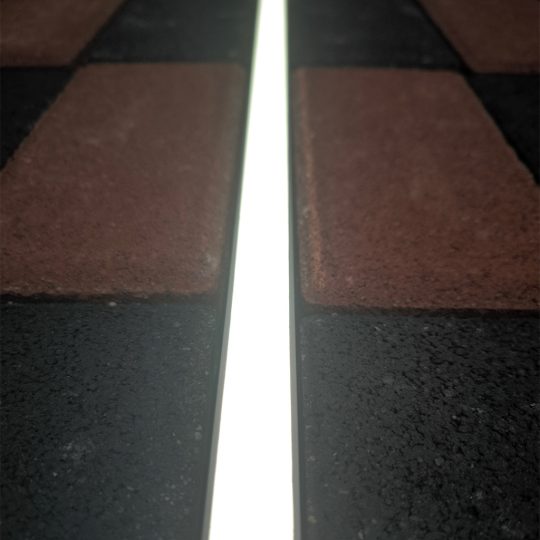 LED profil Epoxi Prémium IP68 járófelületbe süllyeszthető + LED szalag 4000k 24V