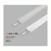 LED profil fedél  "C3" klikk opál 3000mm