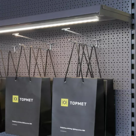 Topmet SMART16 LED profil fehér színben