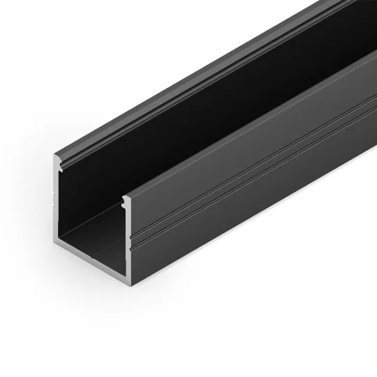 Topmet SMART16 LED profil fekete színben