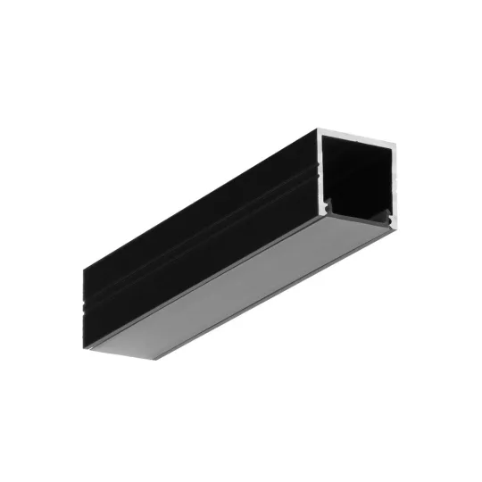Topmet SMART16 LED profil fekete színben