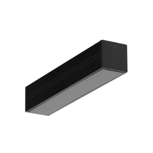Topmet SMART16 LED profil fekete színben