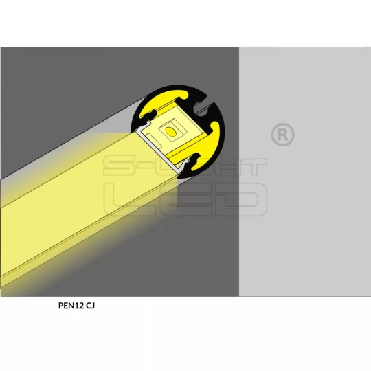 LED profil PEN12 CJ eloxált