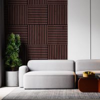 Akusztikus falpanel DIÓ 30x280 cm