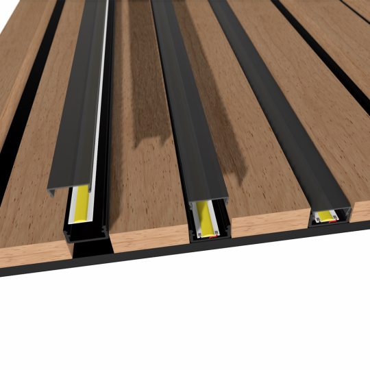 Akusztikus falpanel DIÓ 30x280 cm