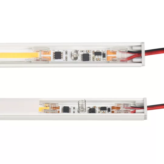 LED profil kapcsoló SL-FT 12/24V 3A dimmer rugós gyorscsatlakozós