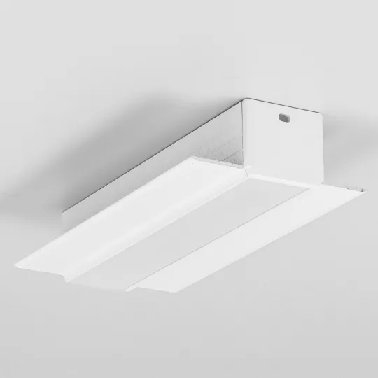 Topmet gipszkarton LED profil LINEA-IN20 Trimless festett fehér színben