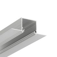 Topmet süllyesztett LED profil LINEA-IN20 Trimless eloxált aluminium felülettel