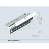 LED PROFIL UNI-TILE12 PLUS 270° csempe LED profil 2m