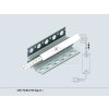 LED PROFIL UNI-TILE12 PLUS  90° csempe LED profil 2m