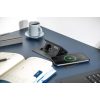 GTV 1X230V 2XUSB indukciós töltő beépíthető elosztó fekete alu ház IP20