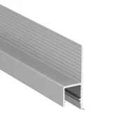 Topmet LED profil OMNI10 AC2 eloxált gipszkartonba süllyesztett világításhoz