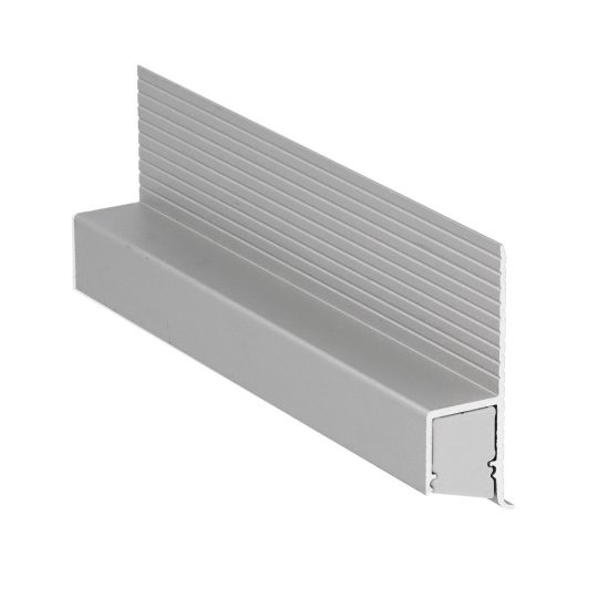 Topmet LED profil OMNI10 AC2 eloxált gipszkartonba süllyesztett világításhoz