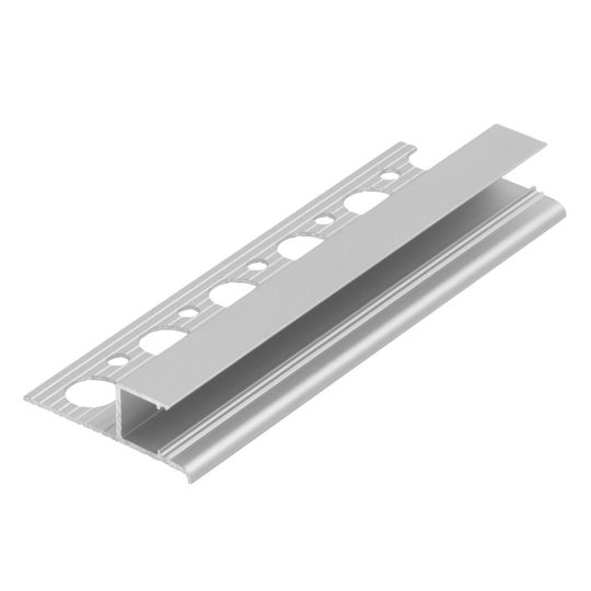 Topmet LED profil OMNI10 AC2 PLUS natur aluminium változatban gipszkartonba süllyesztett világításhoz