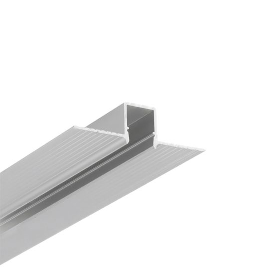 Topmet HIDE10 eloxált gipszkarton LED profil